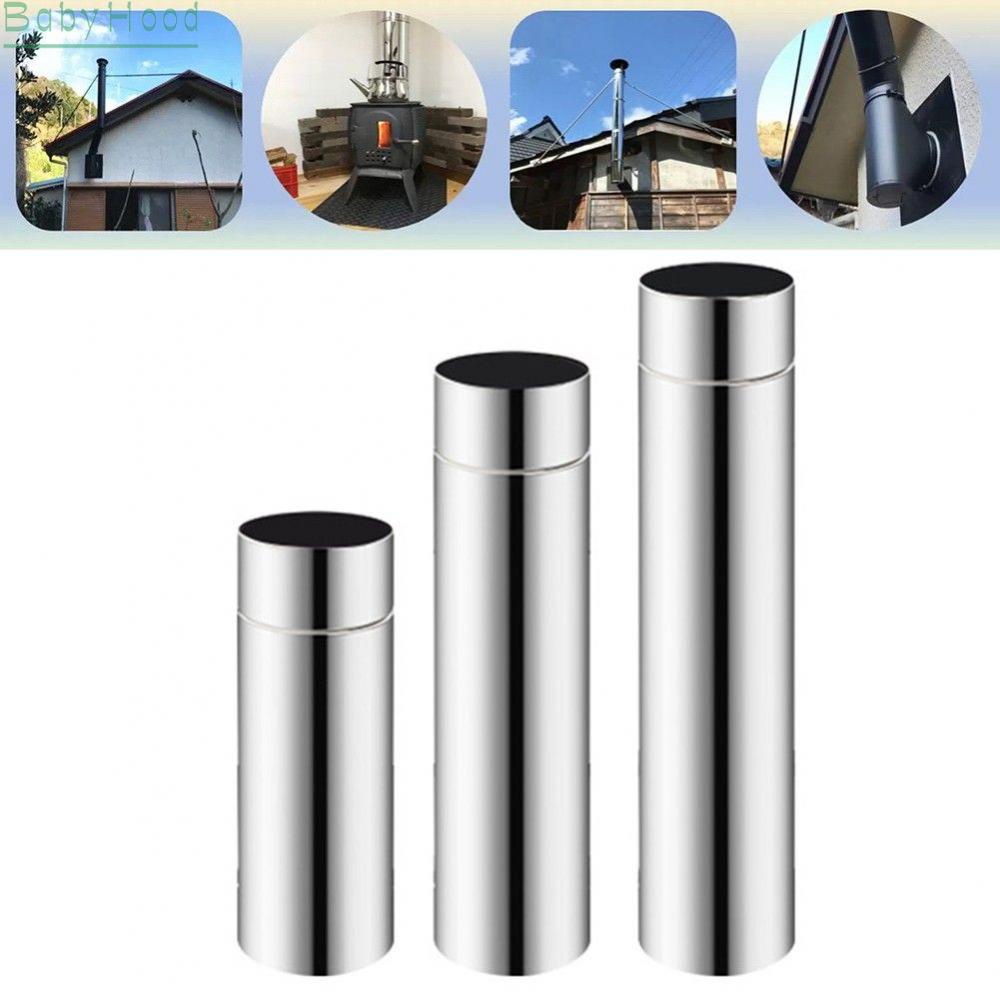 big-discounts-pipe-chimney-flue-80mm-50cm-exhaust-pipe-multi-fuel-stainless-steel-stove-bbhood