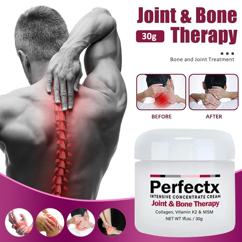 perfectx-ครีมบำรุงข้อและกระดูก-joint-collagen-meringue-joint-relief-cream-natural-joint-bone-therapy-cream-30g-ame1