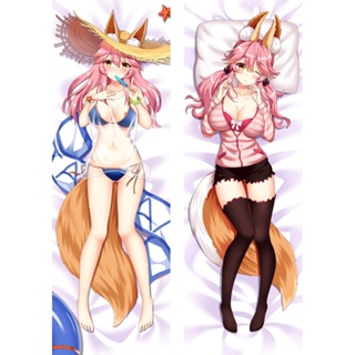 Fate Grand Order ปลอกหมอน ลาย Tamamo No Mae ขนาด 50x150 ซม. ของขวัญ สําหรับตกแต่งเตียง