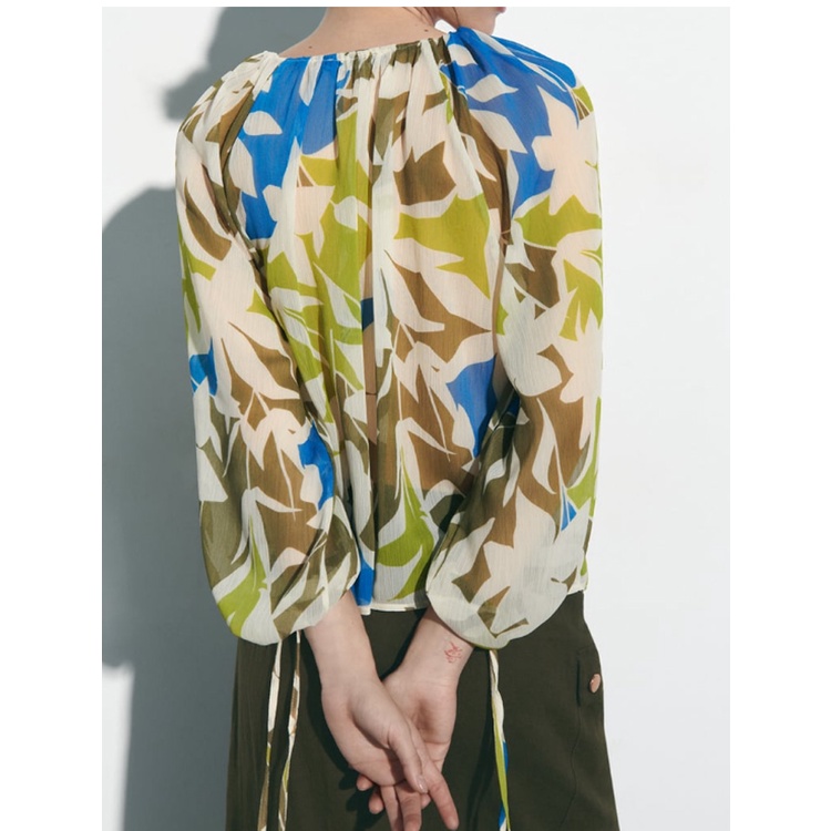 zara-เสื้อเบลาส์-23-ฤดูร้อน-สไตล์ใหม่-หลวม-คอ-ข้อมือ-พร้อมลูกไม้ขึ้น-ปรับได้-แขนยาว-คอกลม-พิมพ์ลาย-เสื้อเชิ้ต3666098