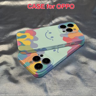 เคสโทรศัพท์มือถือ แบบแข็ง ลายหน้ายิ้ม สําหรับ OPPO Find X5 Pro Find X5 X3 Pro F9 F11 A91 A9 A5 A78 A77 A53 A33 A31 A17 A15 A15S