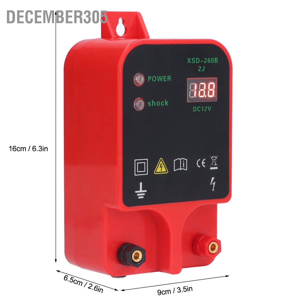 december305-pasture-pulse-electronic-fence-charger-controller-animal-alarm-รั้วไฟฟ้า-โฮสต์พัลส์ไฟฟ้าแรงสูง-100-240v