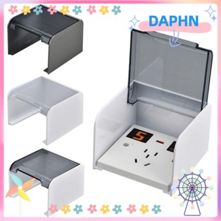 Daphs ฝาครอบสวิตช์ ป้องกัน ใหม่ อุปกรณ์เต้าเสียบไฟ ฝาครอบกันฝน ซ็อกเก็ตป้องกันกล่อง