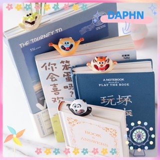 DAPHS ที่คั่นหนังสือสเตอริโอ ลายการ์ตูน 3D เครื่องเขียน สําหรับสํานักงาน โรงเรียน