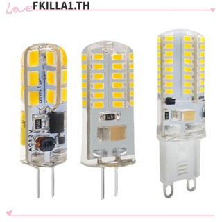 Faccfki หลอดไฟฮาโลเจน LED G4 12V 220V G4 2W 3W 4W 5W 7W แบบเปลี่ยน