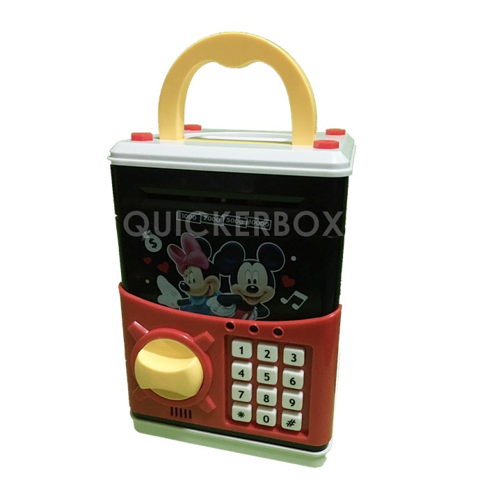 safe-bank-mickey-mouse-ออมสินดูดแบงค์-atm-ตู้เซฟ-กระปุกออมสิน-ลายมิกกี้เม้าส์