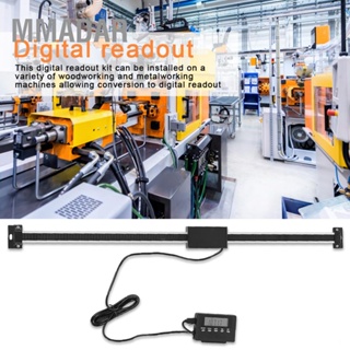 MMADAR เครื่องชั่งการอ่านข้อมูลดิจิตอล LCD ที่แม่นยำ 0-500 มม. สำหรับเครื่องกลึงมิลลิ่ง