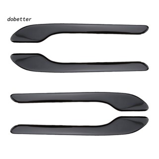 &lt;Dobetter&gt; สติกเกอร์คาร์บอนไฟเบอร์ ป้องกันรอยขีดข่วน สําหรับติดมือจับประตูรถยนต์ Tesla Model 3 4 ชิ้น