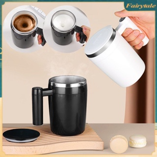 ❀ Usb Self Stirring Mug Coffee Cup Rechargeable Automatic Stirring Cup Stainless Steel Coffee Milk Mixer Stir Cup Thermal Blender Gift