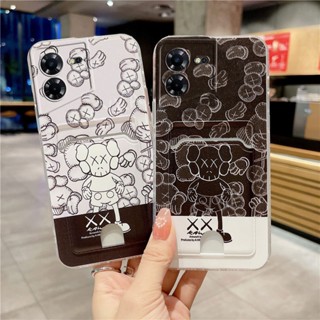 ขายดี เคสโทรศัพท์มือถือ ซิลิโคนนิ่ม TPU ลายการ์ตูนหมีน่ารัก พร้อมกระเป๋าใส่บัตร แฟชั่น สําหรับ Tecno POVA 5 POVA 4 Pro POVA4 Neo 2 POVA Neo 2 Tecno POVA4