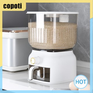 Copoti กล่องเก็บอาหาร กันแมลง กันชื้น 10 ลิตร สําหรับบ้าน ห้องครัว