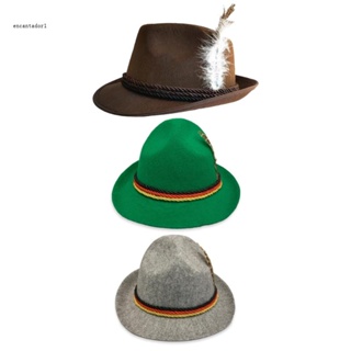 ✿ หมวก ผ้าสักหลาด ประดับขนนก สไตล์ตะวันตก อุปกรณ์เสริม สําหรับงานปาร์ตี้