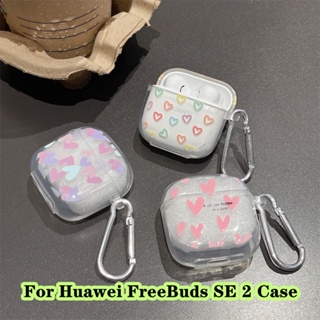 【พร้อมส่ง】เคสหูฟัง แบบนิ่ม ลายการ์ตูนนักบินอวกาศ สําหรับ Huawei FreeBuds SE 2 Huawei FreeBuds SE 2