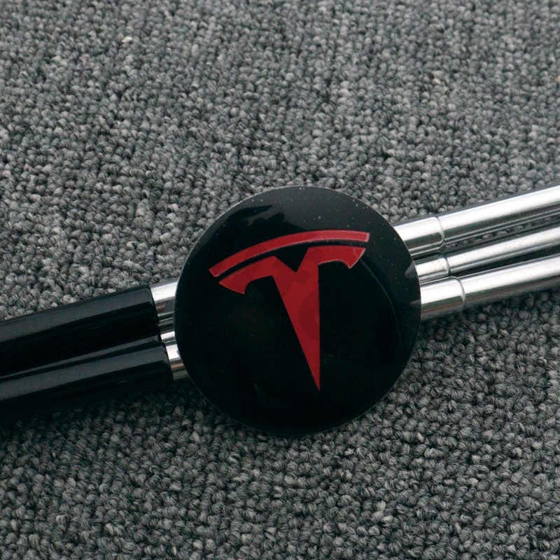 ฝาครอบล้อรถยนต์-ขนาด-56-มม-ดัดแปลง-พร้อมสายพาน-รุ่น-tesla-และศูนย์กลางดุมล้อ