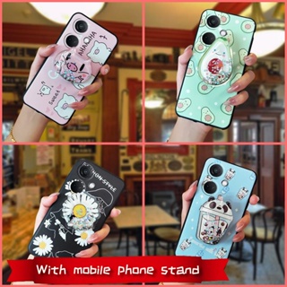 Silicone Anti-dust Phone Case For OPPO K11/OnePlus Nord CE3/1+Nord CE3 Back Cover Cute Cartoon Fashion Design Waterproof
