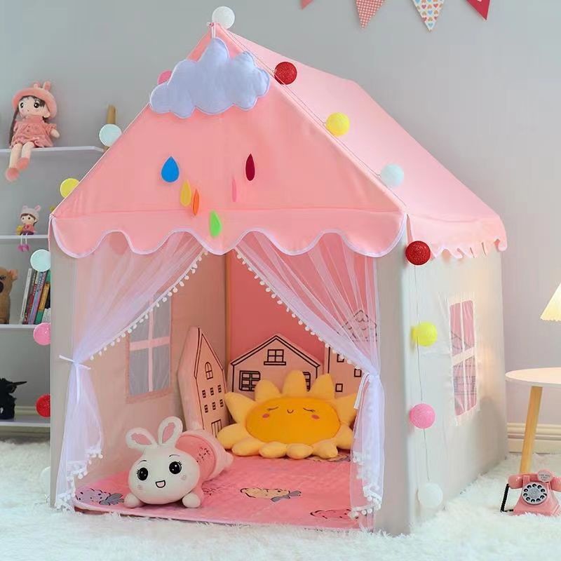 spot-second-hair-childrens-tent-indoor-game-house-small-house-castle-princess-house-sleeping-house-toy-mosquito-net-birthday-gift-8cc