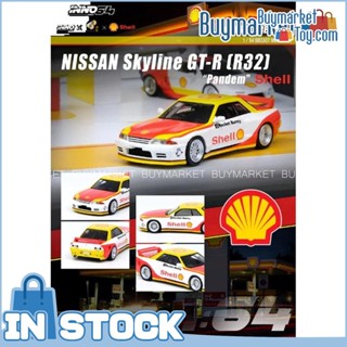 [ของแท้] Inno64 1/64 Die-Cast Nissan Skyline GT-R (R32) Pandem Rocket Bunny "Shell"