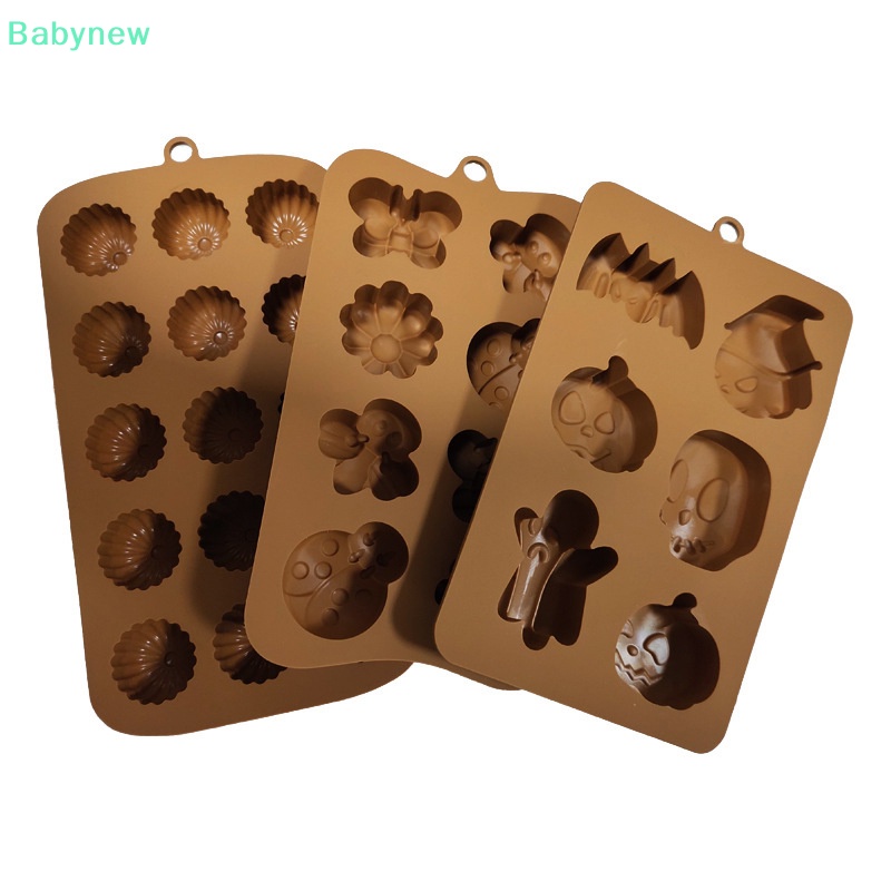lt-babynew-gt-ใหม่-แม่พิมพ์ซิลิโคน-ลายฟักทอง-ค้างคาว-ผี-ฮาโลวีน-2o23-สําหรับทําสบู่-ช็อคโกแลต-บิสกิต-เบเกอรี่