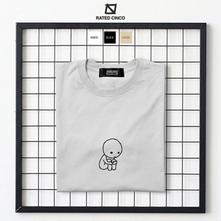 EDGE MAN | Graphic Tees | Minimalist Design | Aesthetic Shirt | Unisex | RATED CINCO_01