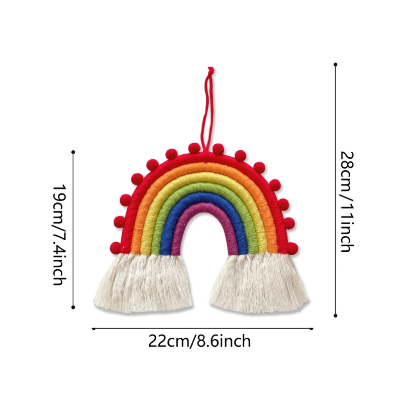 com-พรมถักมาคราเม่-สีรุ้ง-สําหรับแขวนตกแต่งผนังบ้าน-6-เส้น