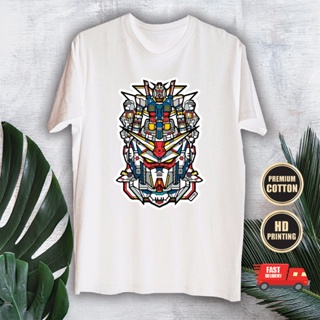 Gundam Men T-shirt Casual Premium Cotton Graphic Tshirt 18_01