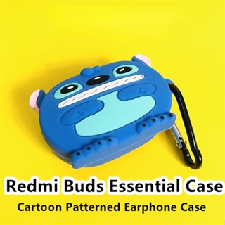 【พร้อมส่ง】เคสหูฟัง แบบนิ่ม ลายการ์ตูน สําหรับ Redmi Buds Essential