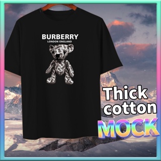 [Official]Burberry Shirt Teddy bear TShirt Cotton Unisex  Asia Size Quality Shirt