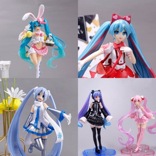 โมเดลตุ๊กตาฟิกเกอร์ Hatsune Miku Japan Virtual Singer น่ารัก ของเล่นสําหรับเด็ก