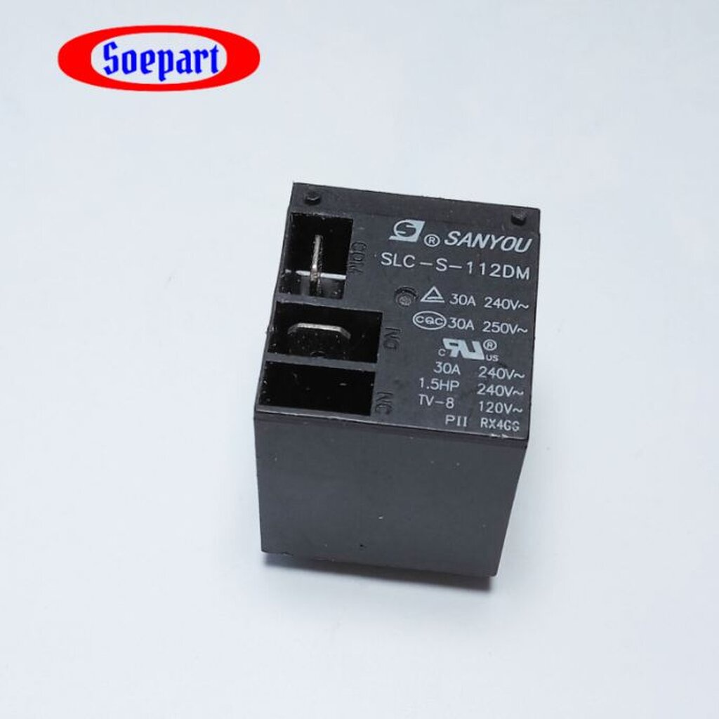 รีเลย์ SLC-S-112DM 4ขา (1 ชิ้น) เพื่อใช้สำหรับงานอุปกรณ์ไฟฟ้าต่างๆ ...