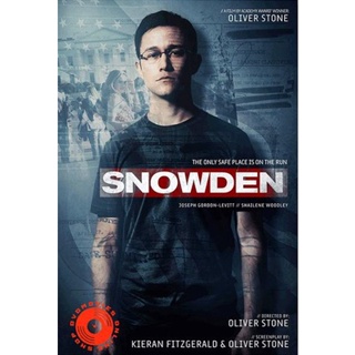 DVD Snowden สโนว์เดน อัจฉริยะจารกรรมเขย่ามหาอำนาจ (เสียง ไทย/อังกฤษ ซับ ไทย/อังกฤษ) DVD