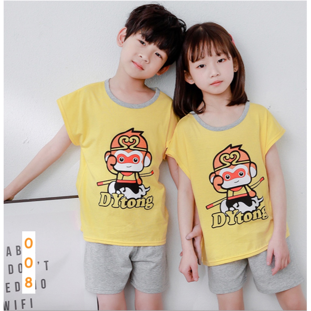 sbb-008-ชุดเด็ก-เสื้อแขนสั้น-กางเกงขาสั้น