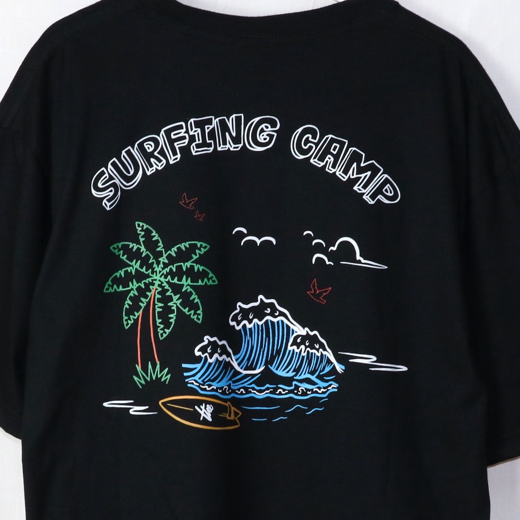 เสื้อยืดผ้าฝ้ายพิมพ์ลาย-ถูกสุด-xwjc-เสื้อยืด-รุ่น-surfing-camp