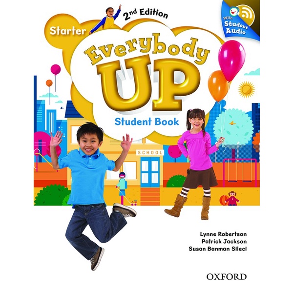 bundanjai-หนังสือ-everybody-up-2nd-ed-starter-student-book-cd-p