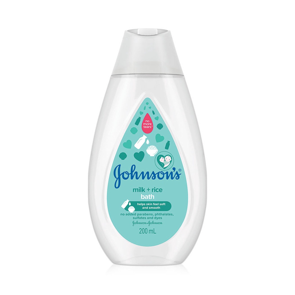 johnsons-milk-rice-baby-bath-200ml-จอห์นสัน-มิลค์-ไรซ์-เบบี้-บาธ-สบู่อาบน้ำ-เพื่อผิวที่เนียนนุ่มน่าสัมผัส