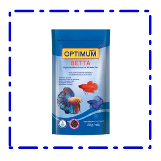 Optimum อาหารปลา สำหรับปลากัด 20 กรัม