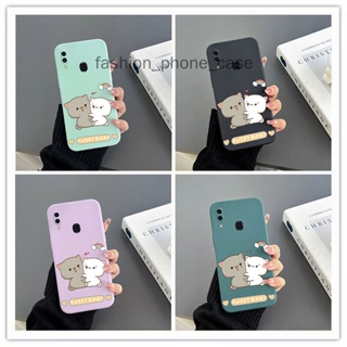 เคส samsung a20 เคส samsung a30 เคสโทรศัพท์มือถือ ซิลิโคน ลายแมวคู่ สําหรับ samsung a20 เคส samsung a30 เคส