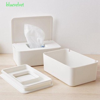 Bluevelvet กล่องทิชชู่เปียก อเนกประสงค์ พร้อมฝาปิด สําหรับบ้าน ออฟฟิศ 1 ชิ้น