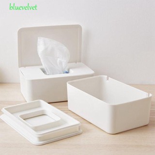 Bluevelvet กล่องทิชชู่เปียก อเนกประสงค์ พร้อมฝาปิด สําหรับบ้าน ออฟฟิศ 1 ชิ้น