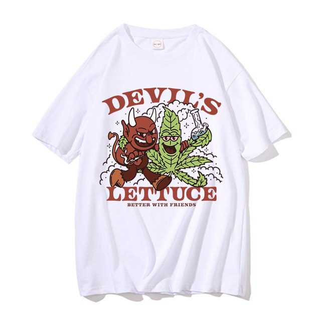 มีความสุข-เสื้อยืด-ผ้าฝ้าย-พิมพ์ลายกราฟิก-devil-s-lettuce-better-with-eriends-พลัสไซซ์-สําหรับผู้ชาย