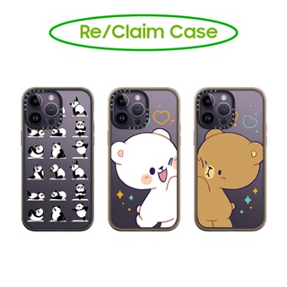 Casetify เคสโทรศัพท์มือถือ แบบแข็ง ลายการ์ตูนหมีน่ารัก สําหรับ iPhone 11 12 13 14 Pro Max
