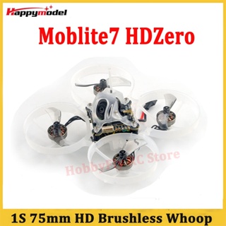 Happymodel Moblite7 HDZERO 1S โดรนบังคับไร้แปรงถ่าน HD 75 มม. SuperbeeF4 Lite EX1002 KV20000 Nano Lite Camera Whoop Lite VTX FPV