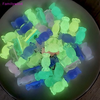 Familywind&gt; ลูกอมเรซิ่นเรืองแสง DIY สําหรับทําเครื่องประดับ ของขวัญ 5 ชิ้น