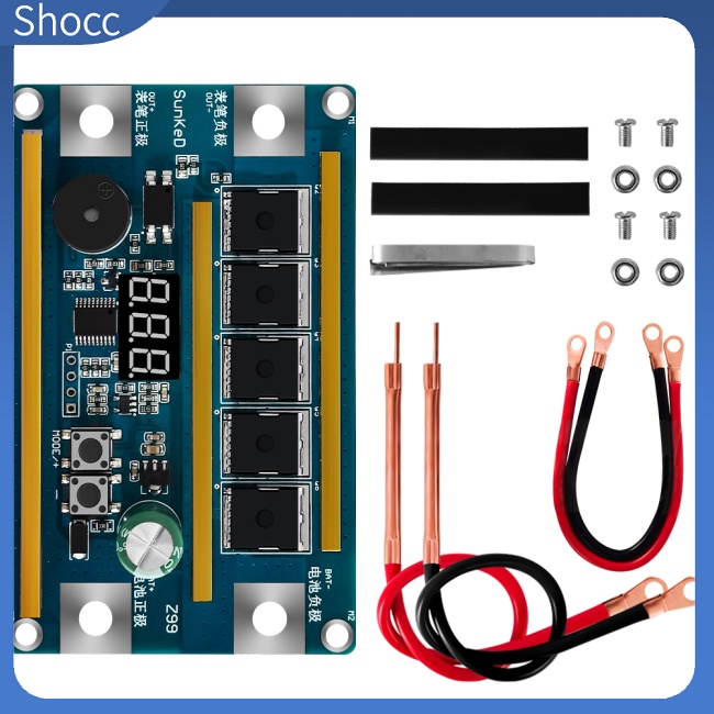 Shocc Z99 บอร์ดควบคุมเครื่องเชื่อมแบตเตอรี่ลิเธียม ขนาดเล็ก แบบพกพา ...