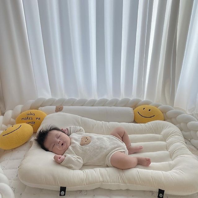 เตียงนอนเด็กแรกเกิด-แบบพกพา-พับได้-ป้องกันแรงดัน-แบบพกพา