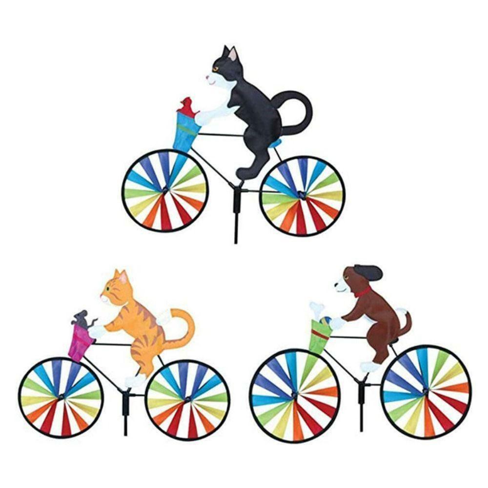 ahmed-กังหันลมจักรยาน-สามมิติ-เสถียร-ทนทาน-กันสนิม-สําหรับสัตว์เลี้ยง-สุนัข-แมว