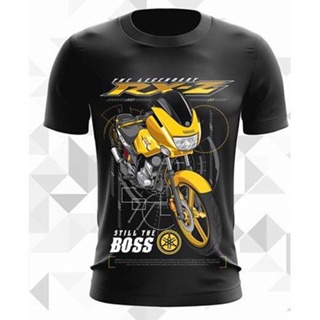 GILDAN เสื้อยืดแขนสั้นลําลอง พิมพ์ลายกราฟฟิค Yamaha RXZ Catalyzer พรีเมี่ยม ไซซ์ XS-3XL