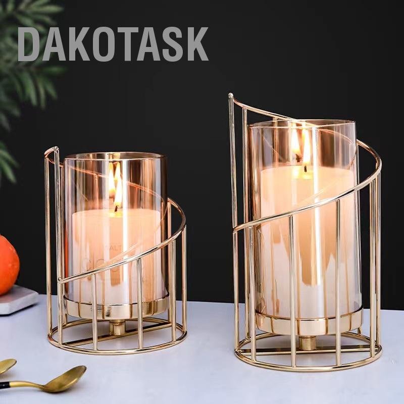 dakotask-candlestick-electroplate-เชิงเทียนหมุนโรแมนติกสีทองสำหรับงานแต่งงานที่บ้าน