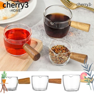 Cherry3 ถ้วยตวงกาแฟไม้ ขนาดเล็ก