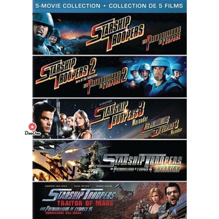 DVD Starship Troopers สงครามหมื่นขาล่าล้างจักรวาล ภาค 1-5 DVD Master เสียงไทย (เสียง ไทย/อังกฤษ | ซับ ไทย/อังกฤษ ( ภาค 5