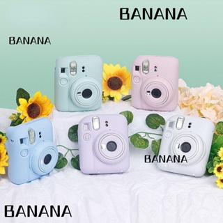 Banana1 กระเป๋าเคส แบบนิ่ม สําหรับ Fujifilm Instax Mini 12